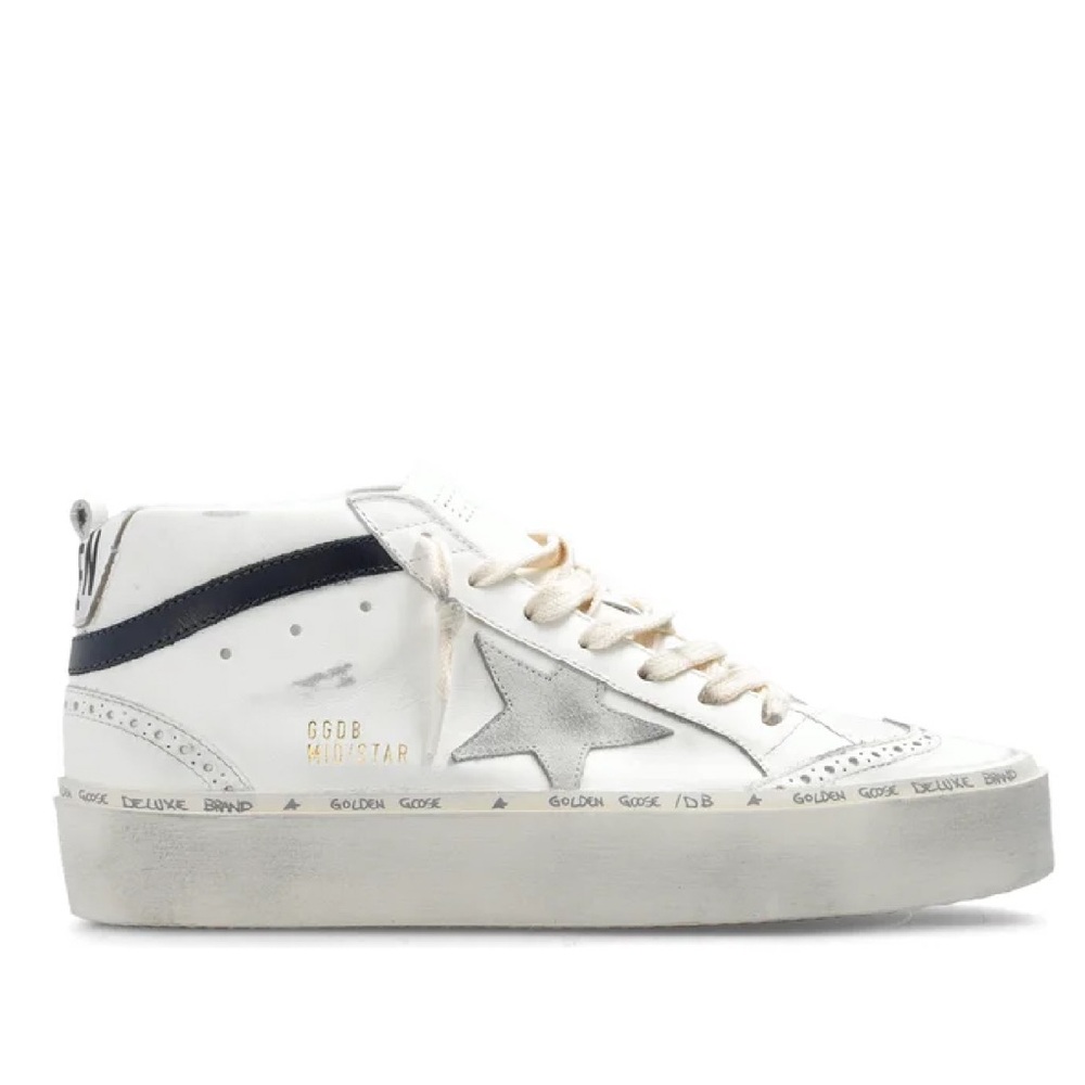 Golden Goose Midstar white leather sneaker